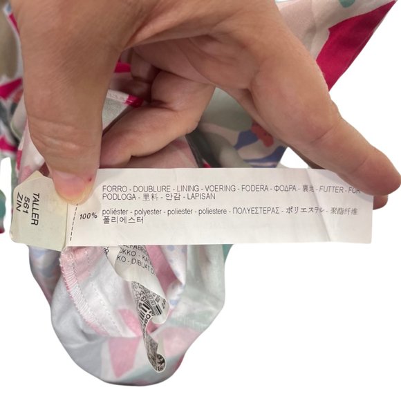 ZARA | Pink Open Back Floral Tiered Summer Dress | Size M - Picture 8 of 11